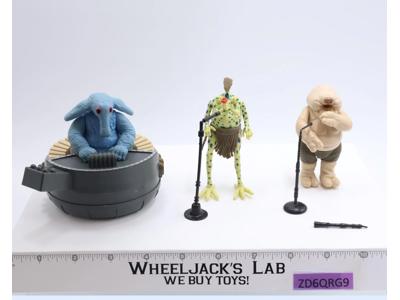 Sy Snootles & the Rebo Band 100% Complete Star Wars 1983 Kenner Action Figures