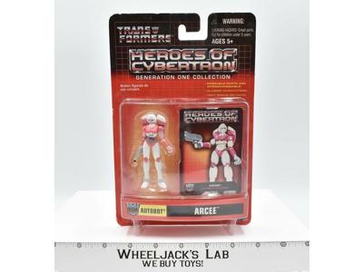 Arcee Transformers Heroes of Cybertron HOC 2001 Hasbro Action Figure NEW SEALED