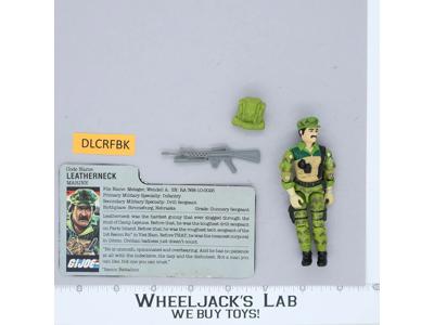 Leatherneck V1 100% Complete G.I. Joe 1986 Hasbro Vintage Action Figure