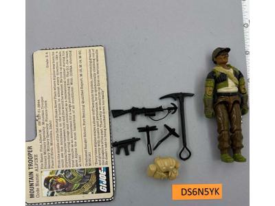 Alpine V1 100% Complete G.I. Joe 1985 Hasbro Vintage Action Figure