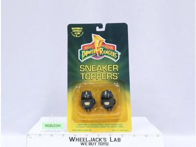 BLUE Ranger Sneaker Toppers Mighty Morphin Power Rangers 1994 Vintage MOSC