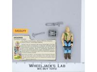 Buzzer V1 100% Complete G.I. Joe 1985 Hasbro Vintage Action Figure