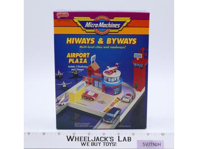 Airport Plaza Micro Machines Hiways & Byways 1990 Galoob Vintage NEW MIB