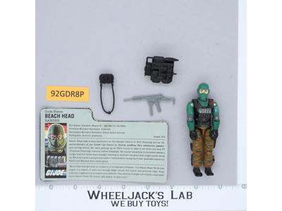 Beach Head V1 100% Complete G.I. Joe 1986 Hasbro Vintage Action Figure