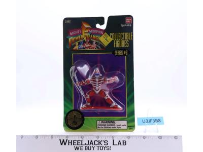 Lord Zedd Action Figure Mighty Morphin Power Rangers 1994 Bandai NEW MOSC 3"