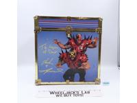 Hulk Hogan Wooden Storage Cube Chest WWF Wrestling 1991 Titan Sports Vintage