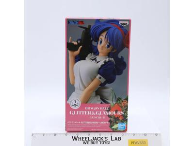 Dragon Ball Lunchi II Blue Hair Glitter & Glamours Banpresto Bandai Figure MIB