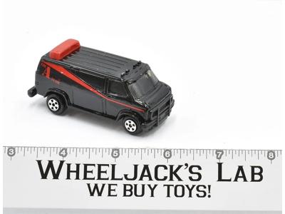 The A-Team Black Van 1983 ERTL Stephen Cannell Productions Diecast Vintage Toy