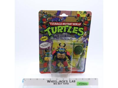 Leo the Sewer Samurai Teenage Mutant Ninja Turtles TMNT 1990 Playmates NEW MOSC