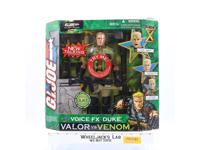 Voice FX Duke Valor vs Venom GI Joe 2004 Hasbro 12" Action Figure NEW SEALED