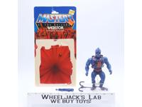 Webster W/12 Cardback 100% Complete He-Man MOTU 1984 Vintage BLUE GUN VARIANT