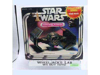 Darth Vader Tie Fighter 100% Complete W/ Box Star Wars 1978 Kenner Vehicle