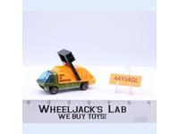 The Heavyweights Waste Wagon Yellow 1969 Mattel Redline Hot Wheels Sanitation