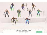 Lot of 9 Mega Heroes 1995 Mattel Vintage Action Figures