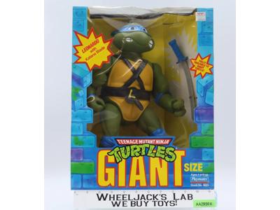 Giant Leonardo Teenage Mutant Ninja Turtles 1989 Playmates NEW MISB SEALED