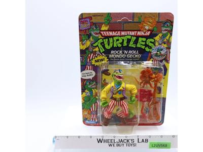 Rock n Roll Mondo Gecko Teenage Mutant Ninja Turtle TMNT UNPUNCHED MOSC
