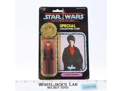 Imperial Dignitary W/Coin 92 Back Star Wars POTF 1984 Kenner NEW MOSC SEALED