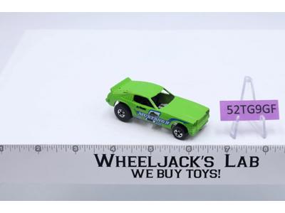Mustang II Green Blackwall Hot Wheels Mattel 1969 Vintage Hong Kong