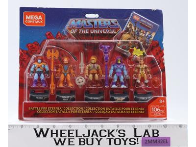 Battle For Eternia Collection Masters Of The Universe Mega Construx NEW SEALED