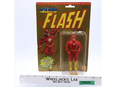 The Flash Running Arm Movement Super Heroes DC Comics Toy Biz 1990 MOSC NEW
