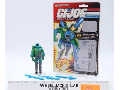 Flak-Viper V1 100% Complete W/ Cardback 1991 G.I. Joe Hasbro Vintage Figure