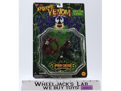 Spider-Carnage Marvel Comics Spiderman Venom 1997 ToyBiz NEW MOSC SEALED