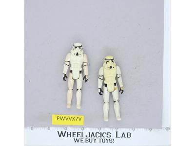 Lot of 2 Star Wars Imperial Stormtroopers 1980s Kenner Vintage Action Figures