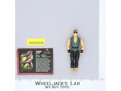 Johnny Cage Mortal Kombat Movie Edition 1994 Hasbro Vintage Action Figure w/Card