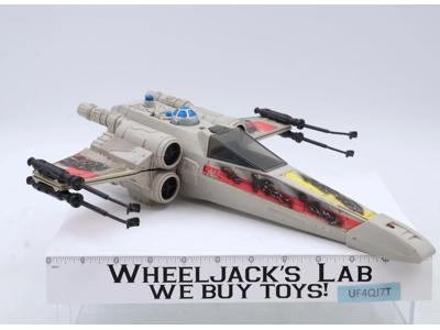 Battle Damaged X-Wing Fighter GREY 100% Complete Star Wars 1977 Kenner Vehicle