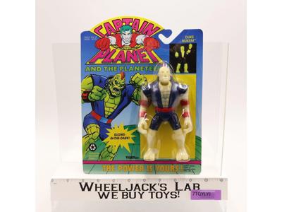 Duke Nukem Glows In The Dark Captain Planet 1991 Tiger Toys Vintage MOSC