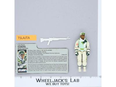 Iceberg V1 100% Complete G.I. Joe 1986 Hasbro Vintage Action Figure