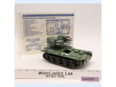Wolverine G.I. Joe Hasbro 1983 Vintage Action Figure Vehicle