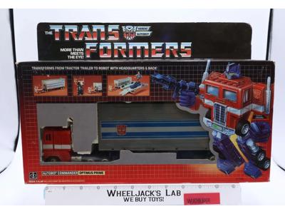 Optimus Prime G1 Transformers 1990s SINGAPORE Version Vintage Figure MIB NEW