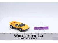 Pocket Puzzler Yellow Lamborghini 100% complete 1984 Gobots Bandai