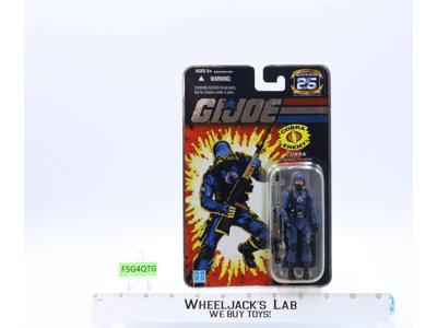 Cobra The Enemy G.I. Joe 25th Anniv. 2007 Hasbro Action Figure NEW MOSC FOIL