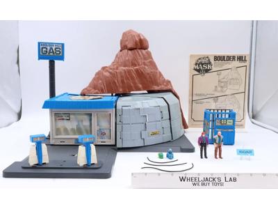 Boulder Hill Playset W/Sector & Hawks 1985 MASK M.A.S.K. Vintage Action Figure