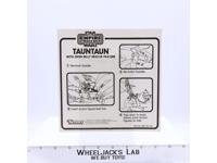 Tauntaun Open Belly Instructions Manual ORIGINAL Star Wars 1982 Kenner