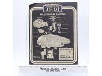 Millennium Falcon Instruction Manual ORIGINAL1982 Star Wars Kenner