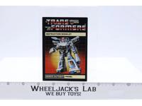 Prowl Action Figure Instruction Manual Booklet 1984 G1 Transformers