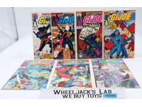 Lot of 7 G.I. Joe Destro & American Hero Issues Marvel Comic Books Vintage 1990s