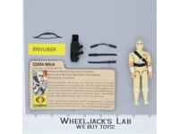 Storm Shadow V1 100% Complete G.I. Joe 1984 Hasbro Vintage Action Figure
