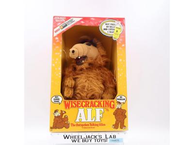 Wisecracking Alf The Outspoken Talking Alien 1987 Coleco Vintage 18" Plush Doll
