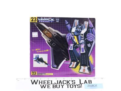 #23 Skywarp Complete G1 Transformers 1983 Takara Japan Action Figure NEW MIB
