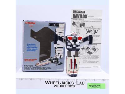 Vavilos W/ Box Godaikin 1984 Bandai Popy Chogokin Vintage 5" Action Figure
