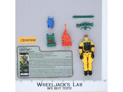 Lightfoot V1 100% Complete G.I. Joe 1988 Hasbro Vintage Action Figure