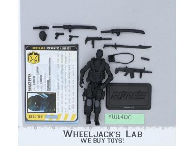 Snake Eyes v54 100% Complete G.I. Joe Pursuit of Cobra 2010 Hasbro Action Figure
