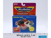 #6410 Country Farm Micro Machines Travel City 1989 Galoob NEW MIB