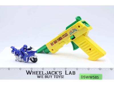 Hot Shot Power Cycles Mighty Morphin Power Rangers 1994 Marchon Blue Works!