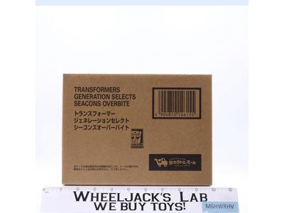 Seacons Overbite King Poseidon Transformers Generations Selects NEW SEALED