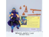 Shredder HARD HEAD 100% Complete Teenage Mutant Ninja Turtles Playmates 1988